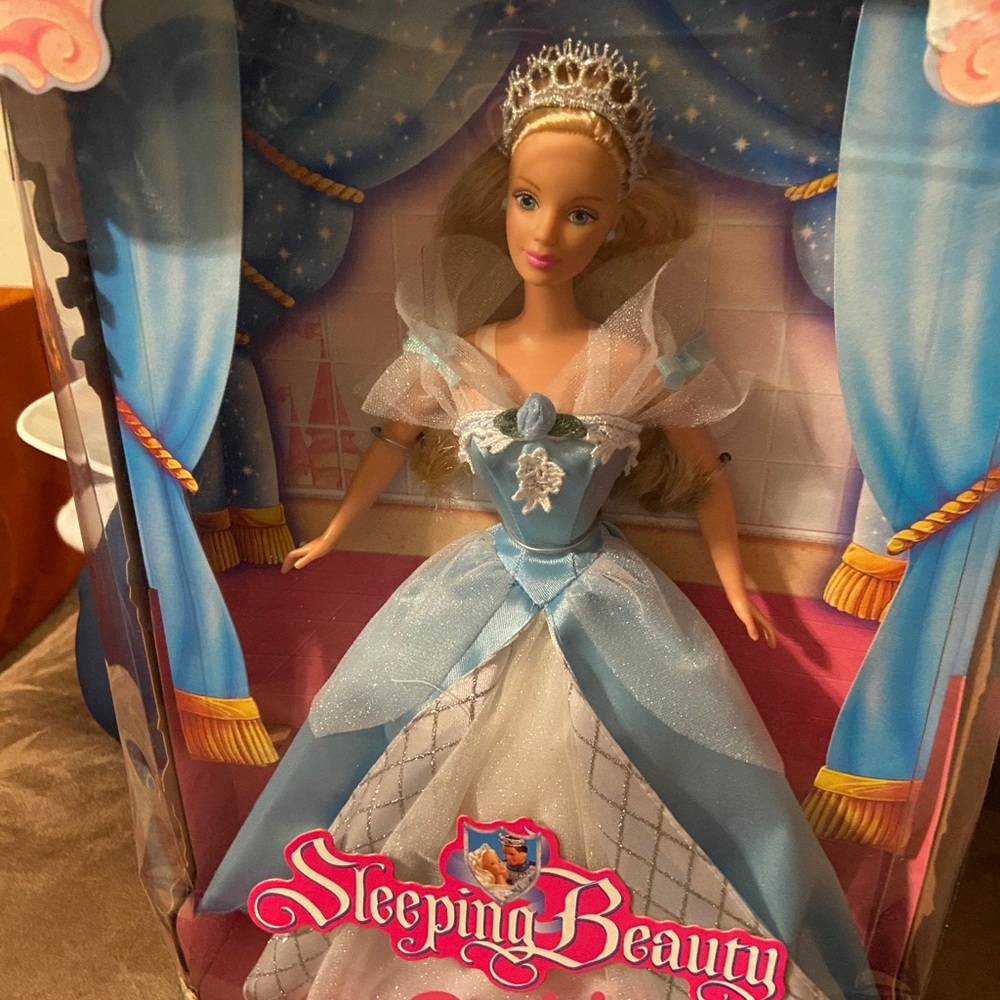 This is for the NIB Barbie as Sleeping Beauty 1998